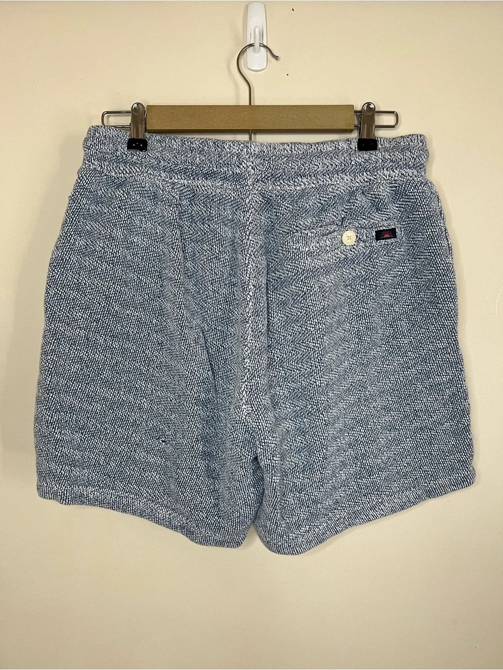 Faherty MKC0104-WWT Whitewater Sweatshorts Size L *FLAW*